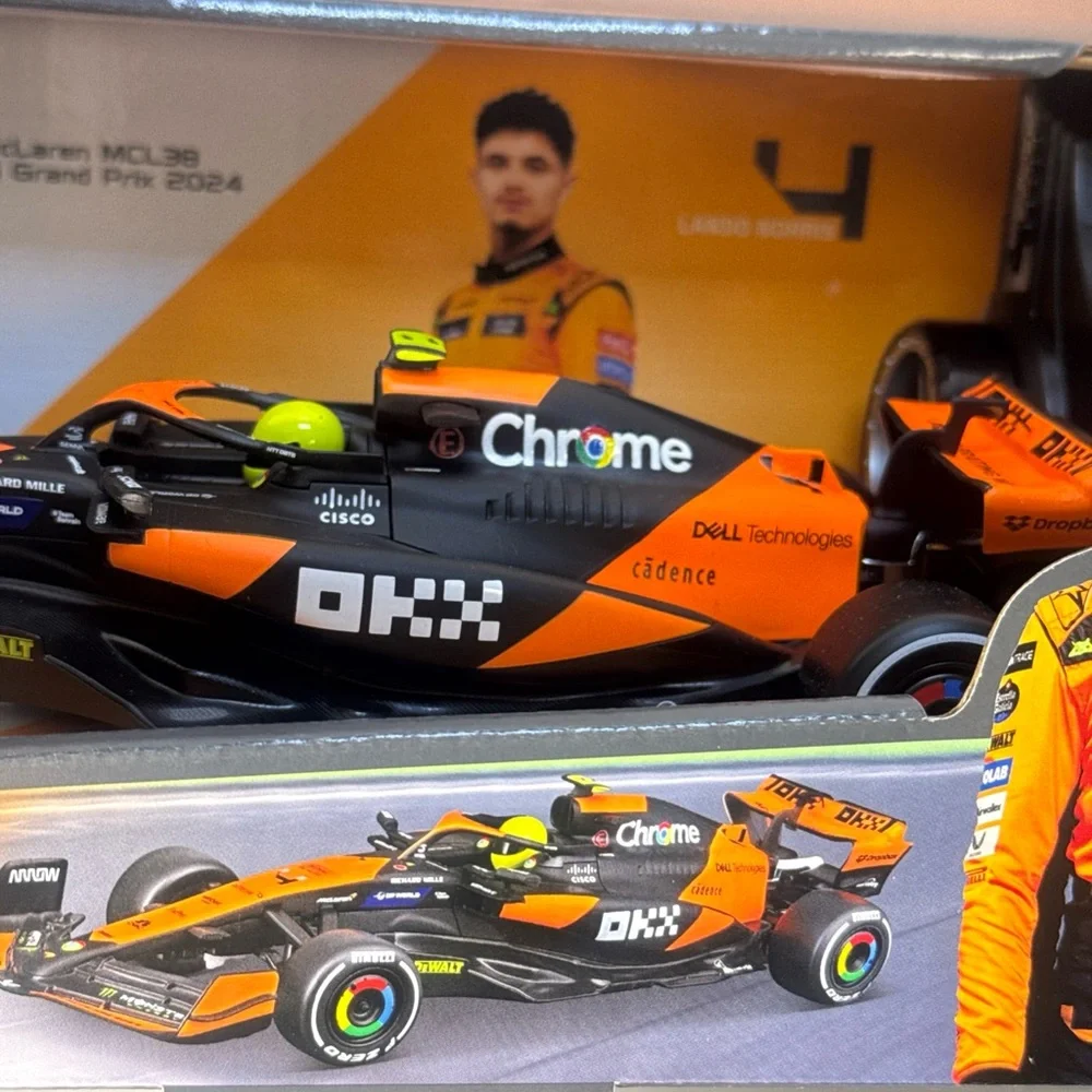 McLaren MCL36 Miami Grand Prix 2024 Toy Car